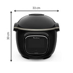 Multicuiseur intelligent Cookeo Touch Wifi 6L haute pression avec écran tactile 250 recettes intégrées