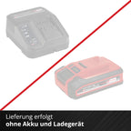Akku-Multifunktionswerkzeug GE-LM 36/4in1 mit Heckenschere, Kettensäge, Trimmer und Motorsense, ohne Akku und Ladegerät
