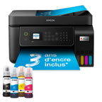 Imprimante multifonction A4 EcoTank ET-4800 Wi-Fi avec réservoirs d'encre chargeur automatique de documents et fonction impression copie scan