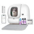 Selbstreinigende Katzentoilette Pura Max 2 mit 76 l und 7 l Abfallbehälter, XSecure Sicherheitssystem sowie App-Steuerung für mehrere Katzen