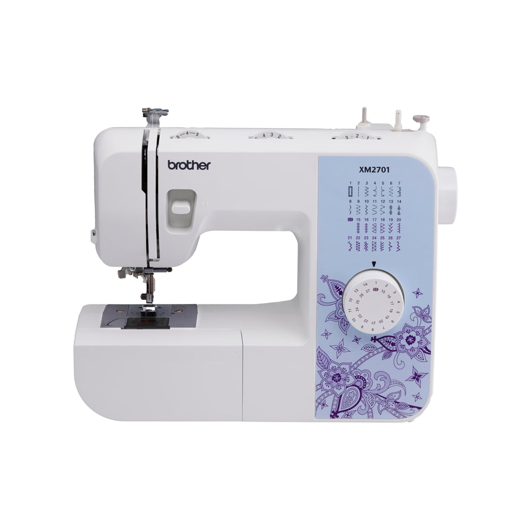Nähmaschine mit 27 Nähprogrammen, Freiarm und automatischem Einfädler, inkl. Zubehör