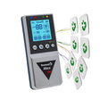 Électrostimulateur musculaire TENS EMS Max 830 4 canaux 115 programmes 20 électrodes incluses rechargeable