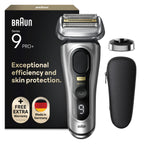 Elektrorasierer Series 9 Pro+ 9517s für Herren mit ProTrimmer, 60 Min Akkulaufzeit, für Nass- und Trockenrasur, inkl. Reiseetui und Reinigungsbürste