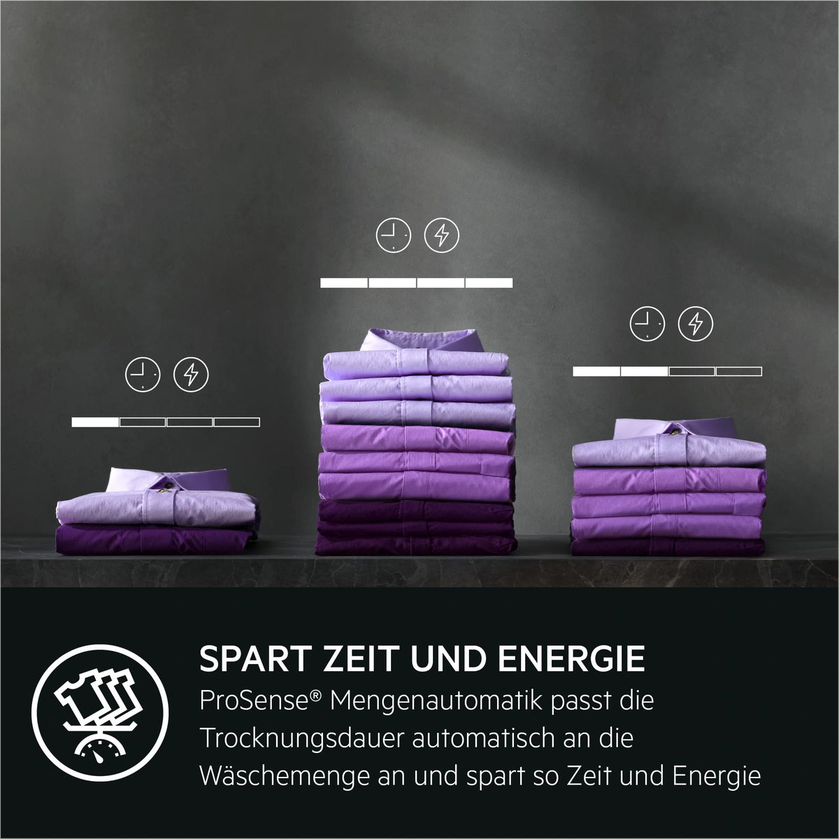 Wärmepumpentrockner 8 kg Serie 8000 TR8AMZ68 Frontlader mit AbsoluteCare und Hygiene-Programm