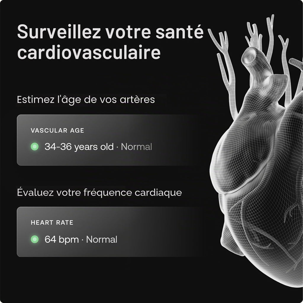 Balance connectée Body Scan BIA segmentaire ECG 6 dérivations WiFi Bluetooth analyse corporelle
