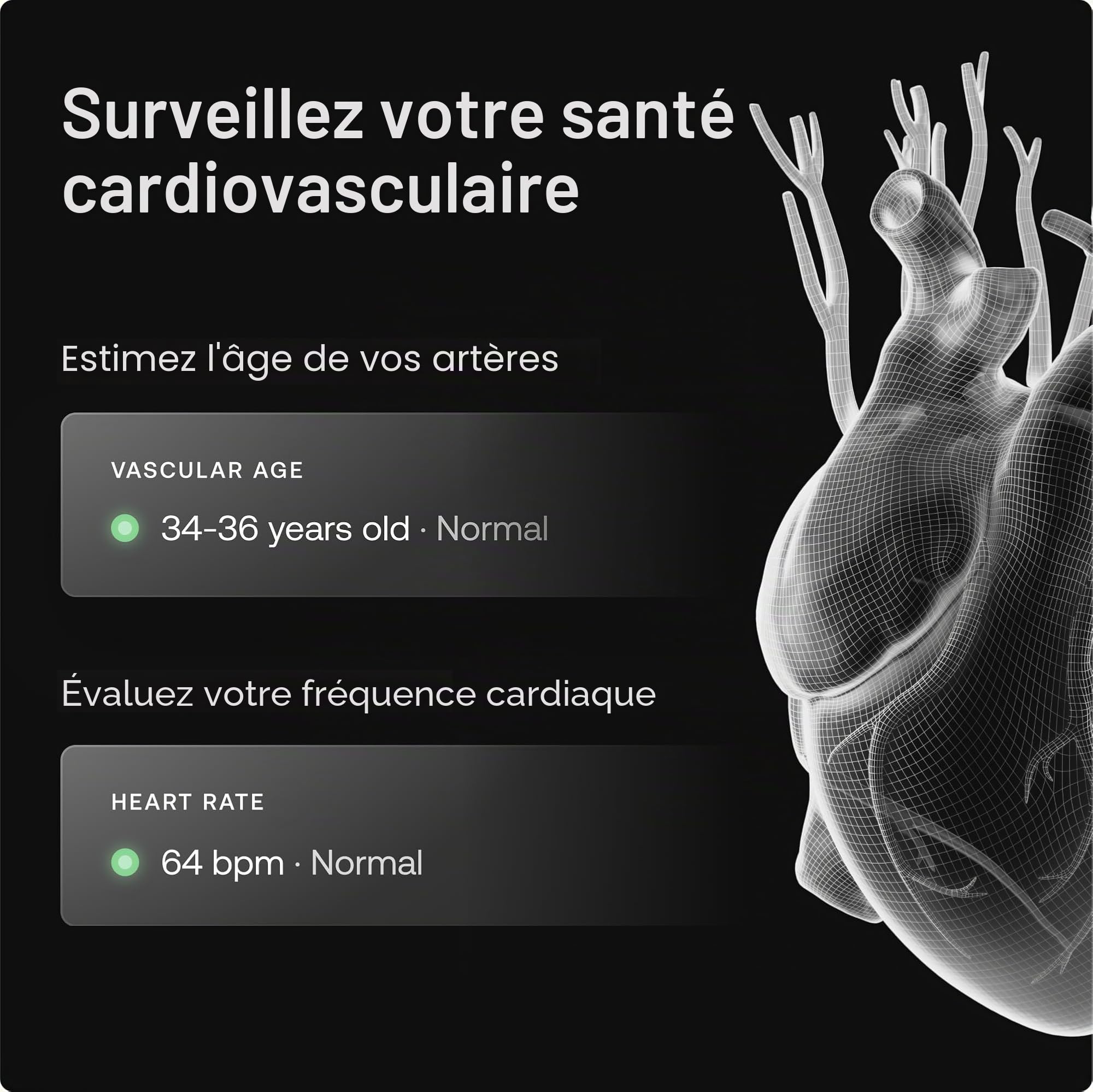 Balance connectée Body Scan BIA segmentaire ECG 6 dérivations WiFi Bluetooth analyse corporelle