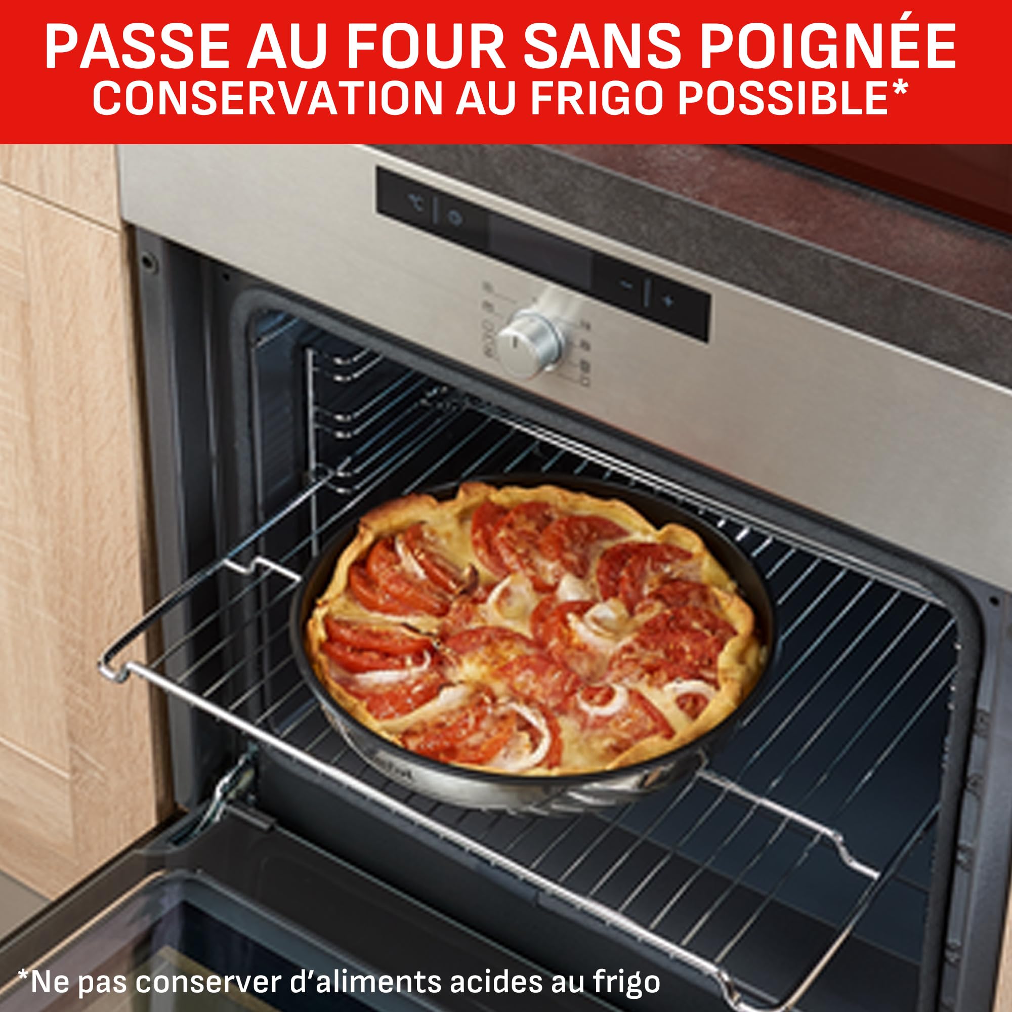 Batterie de cuisine Ingenio L897SK04 20 pièces antiadhésive induction avec poignées amovibles