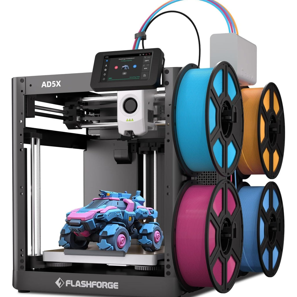 Imprimante 3D Adventurer 5X AD5X impression multicolore nivellement automatique vitesse 600 mm/s volume 220x220x220 mm
