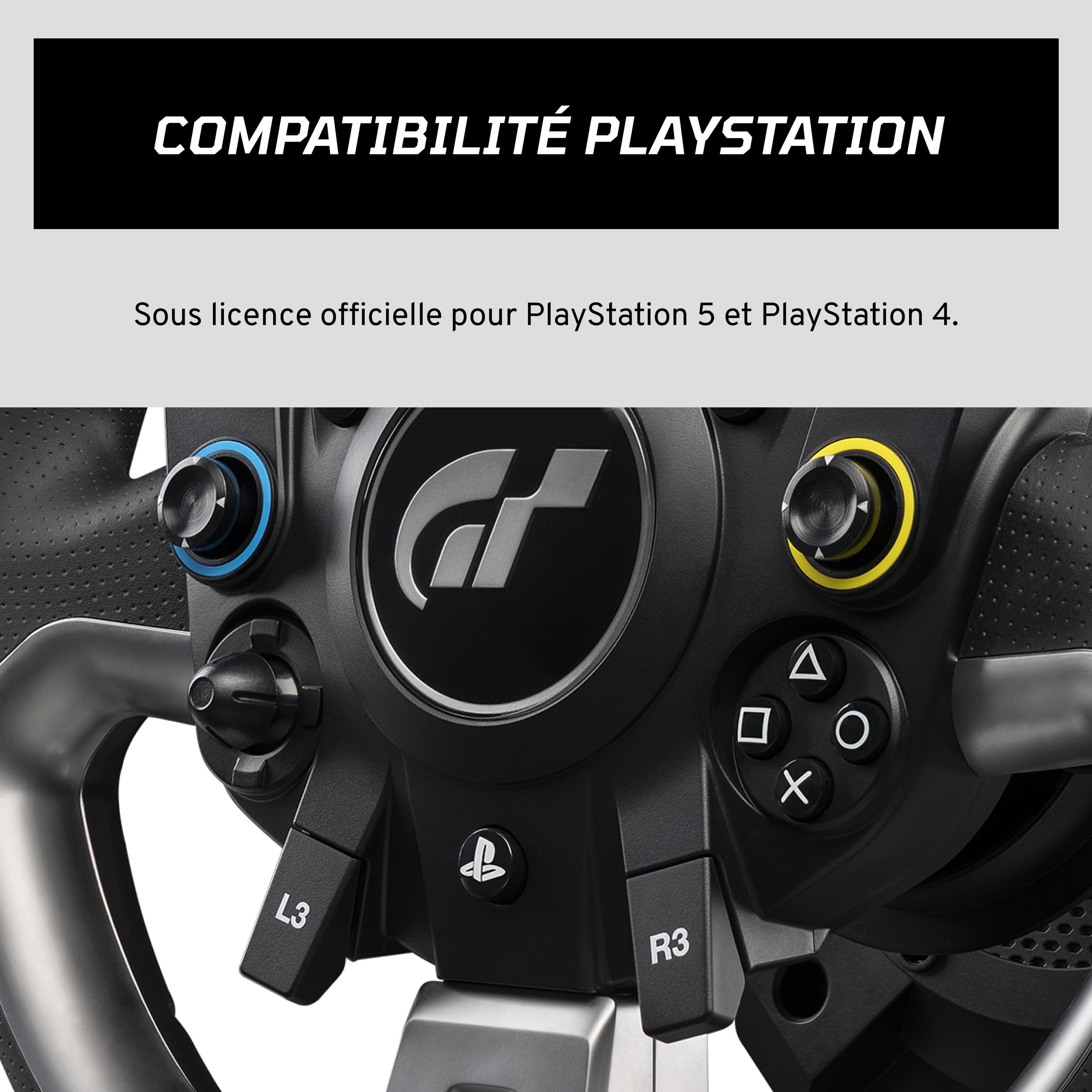 Volant de course Gran Turismo DD Pro Direct Drive 5 Nm avec pédales pour PC PS5 PS4