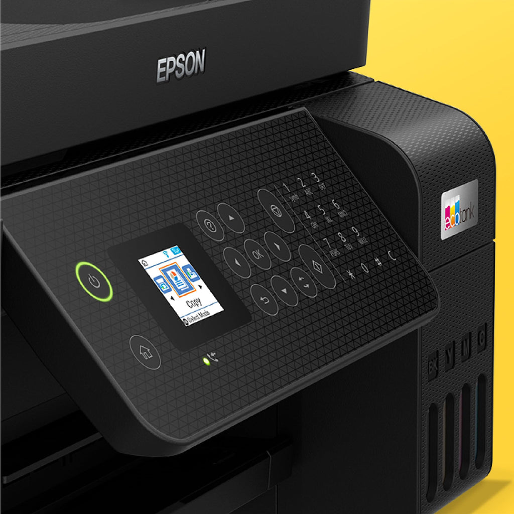 Imprimante multifonction A4 EcoTank ET-4800 Wi-Fi avec réservoirs d'encre chargeur automatique de documents et fonction impression copie scan