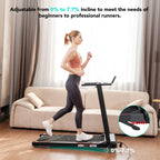 Tapis de course pliable CS-WP9 vitesse 12 km/h écran LED Bluetooth support tablette capacité 120 kg
