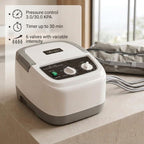 Appareil de pressothérapie jambes et pieds EDIC-0086 massage par compression drainage lymphatique avec boucles de jambe