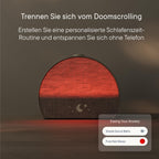 Sonnenaufgangswecker Soundmaschine Restore 3 smartes Licht über 80 Schlafklänge Bluetooth dimmbares Display Sonnenaufgangssimulation Weiß