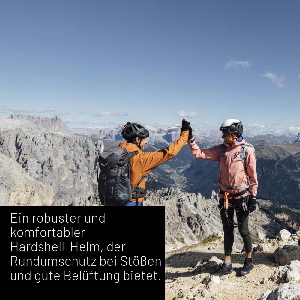 Klettersteig-Komplettset mit Helm Toxo 3.0 und Attac Set, für 40-120 kg, aus Aluminium