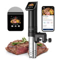 Sous Vide Garer Stick G330 mit WLAN, Präzisionskocher bis 90 °C, IPX7 wasserdicht, 1100 W, TFT-Touchdisplay und Timer