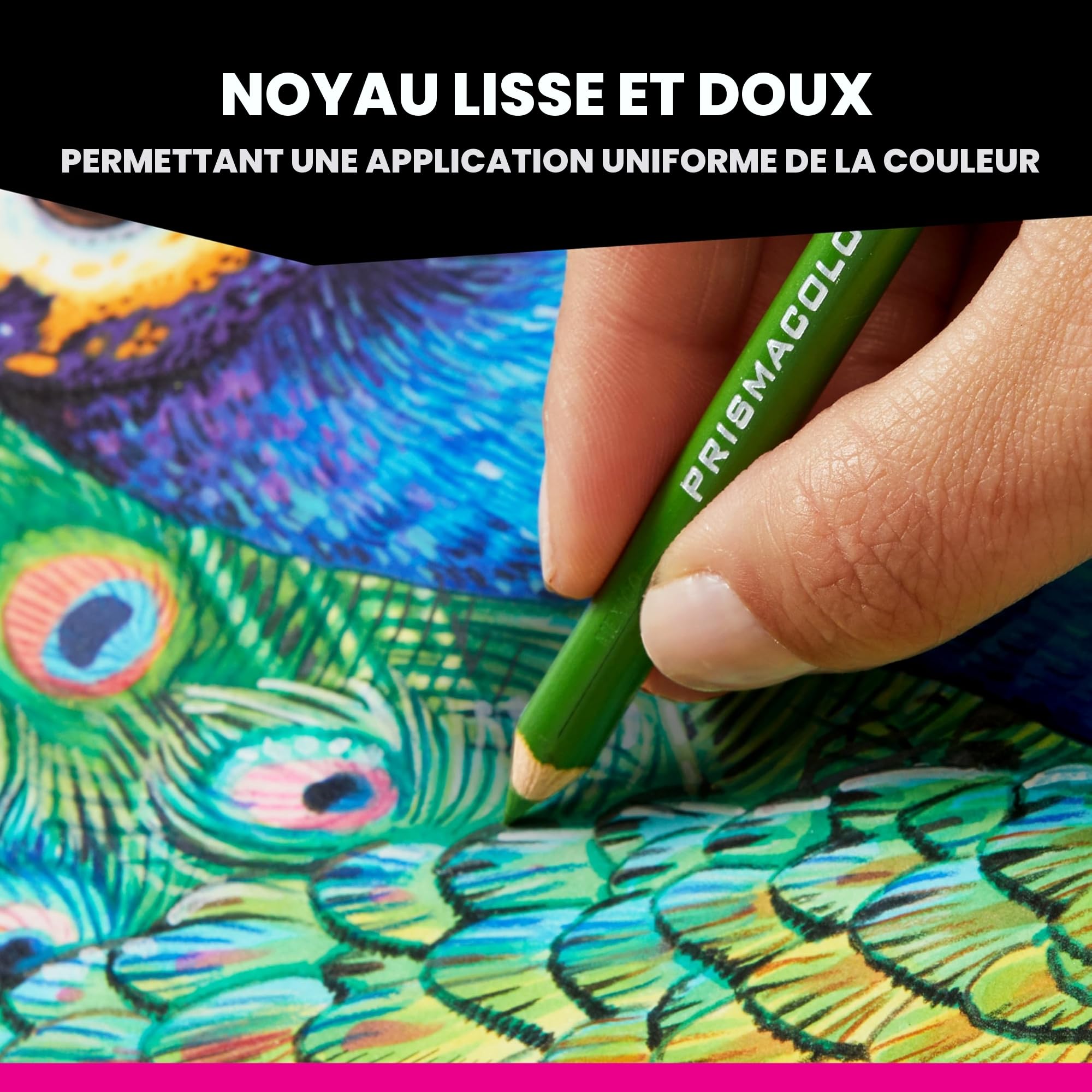 Crayons de couleur Prismacolor Premier 150 pièces mine grasse à l'huile multicolore dessin coloriage scrapbooking
