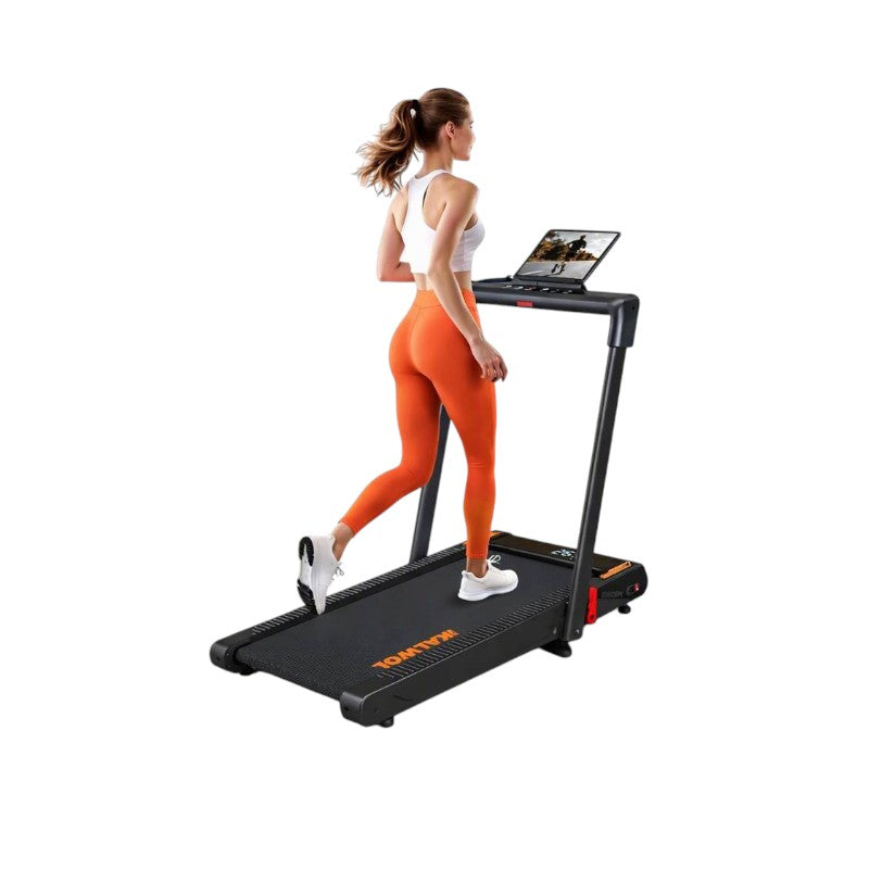 Tapis de course pliable 6 en 1 inclinaison 10% moteur 3 CV vitesse 12 km/h Bluetooth écran LED capacité 160 kg