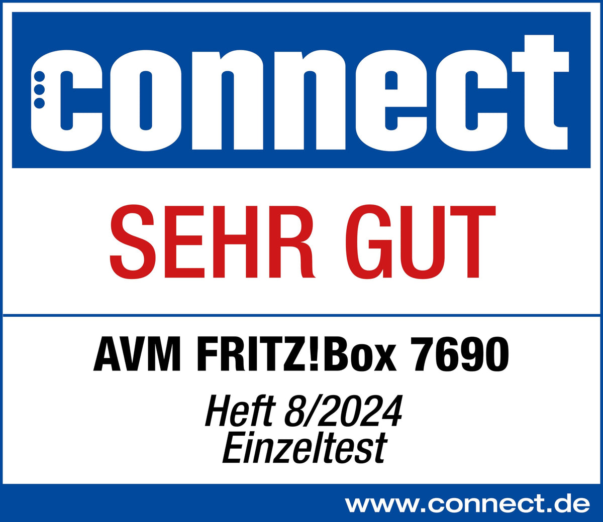 DSL-Router 7690 Wi-Fi 7 bis zu 7,1 GBit/s Dualband DSL Ethernet WAN Mesh Zigbee DECT Basis