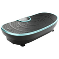 Vibrationsplatte mit leiser Motor, 180 Stufen und 7+1 Programmen inkl. Yoga, Bluetooth-Lautsprecher und Fernbedienung