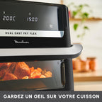Friteuse sans huile Easy Fry Dual Flex EZ9228F0 9L double zone avec séparateur amovible 2700W