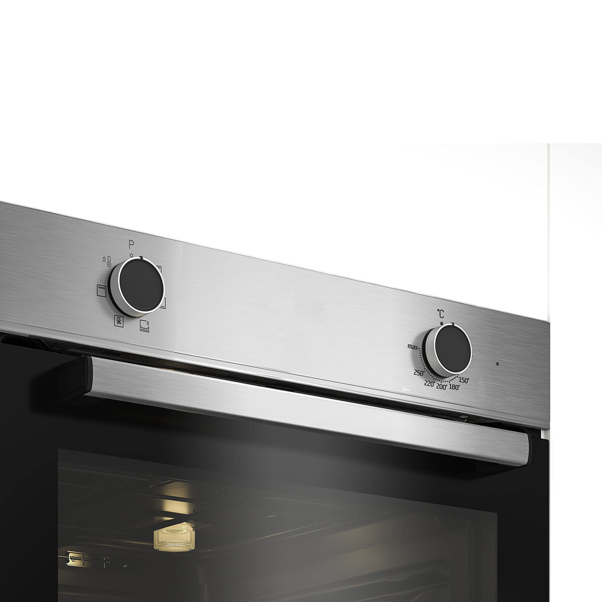 Four encastrable électrique BBIE12000X 66L SteamShine 6 fonctions de cuisson classe A