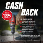 Akku-Erdbohrer GP-EA 18/150 Li BL Solo mit Brushless-Motor und Metallrahmen, ohne Akku und Ladegerät