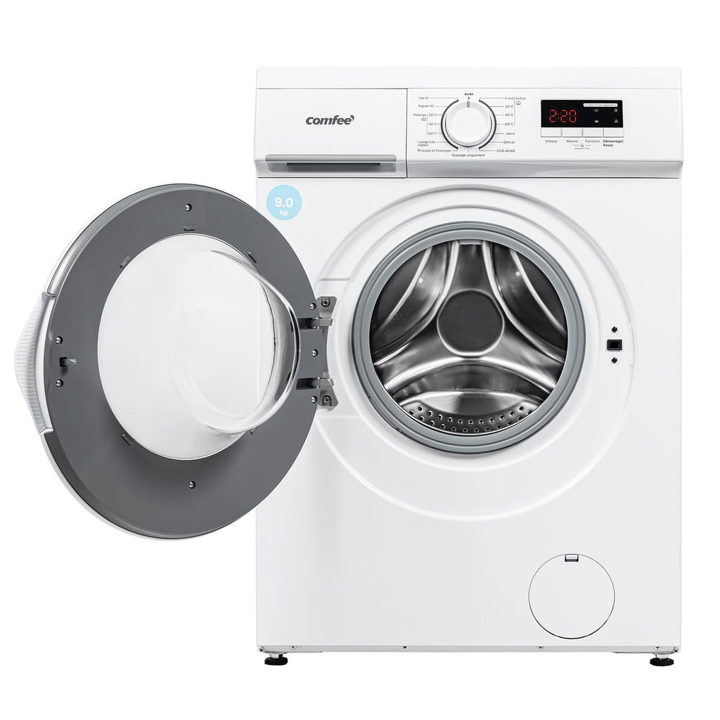 Lave-linge CFE12EW80/W-FR 8kg moteur BLDC 1400 tr/min classe énergétique A 15 programmes vapeur