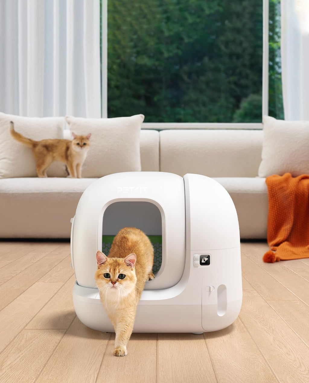 Litière chat autonettoyante PURA MAX 2 avec nettoyage automatique capacité 76L contrôle application