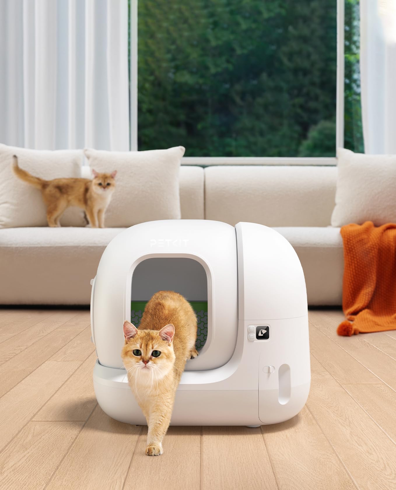 Litière chat autonettoyante PURA MAX 2 avec nettoyage automatique capacité 76L contrôle application