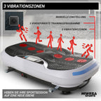 Vibrationsplatte Fitnessgerät mit 800 W, 4D-Vibration und Fernbedienung, 120 kg Tragkraft