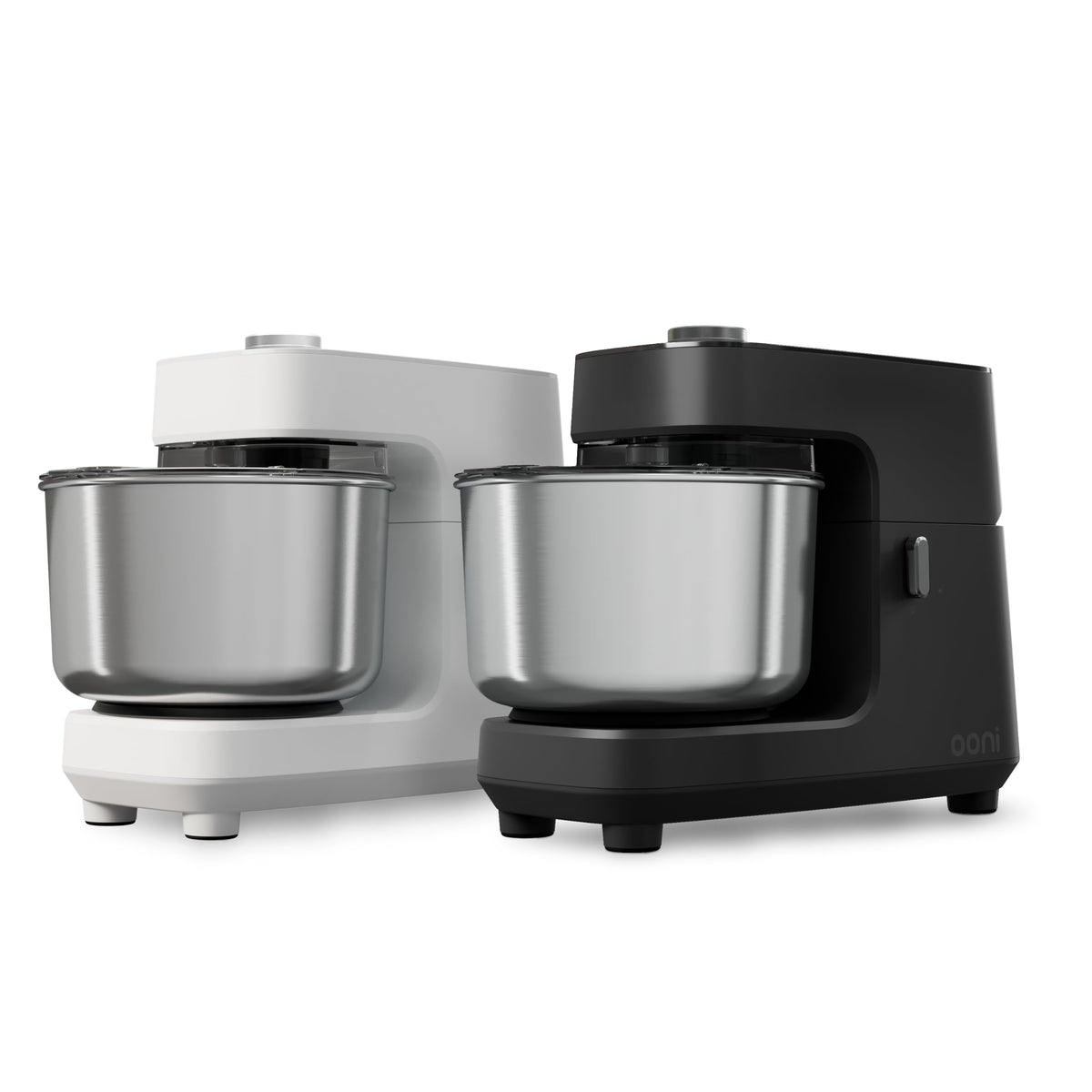 Spiralknetmaschine 4,8 L mit 300 W und 20 Geschwindigkeitsstufen, Teigmaschine für Pizza- und Brotteig