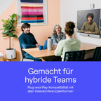 360-Grad-Videokonferenzkamera Meeting Owl 3 mit 1080p HD, Mikrofon und Lautsprecher, automatischem Sprecherfokus und Rauschunterdrückung