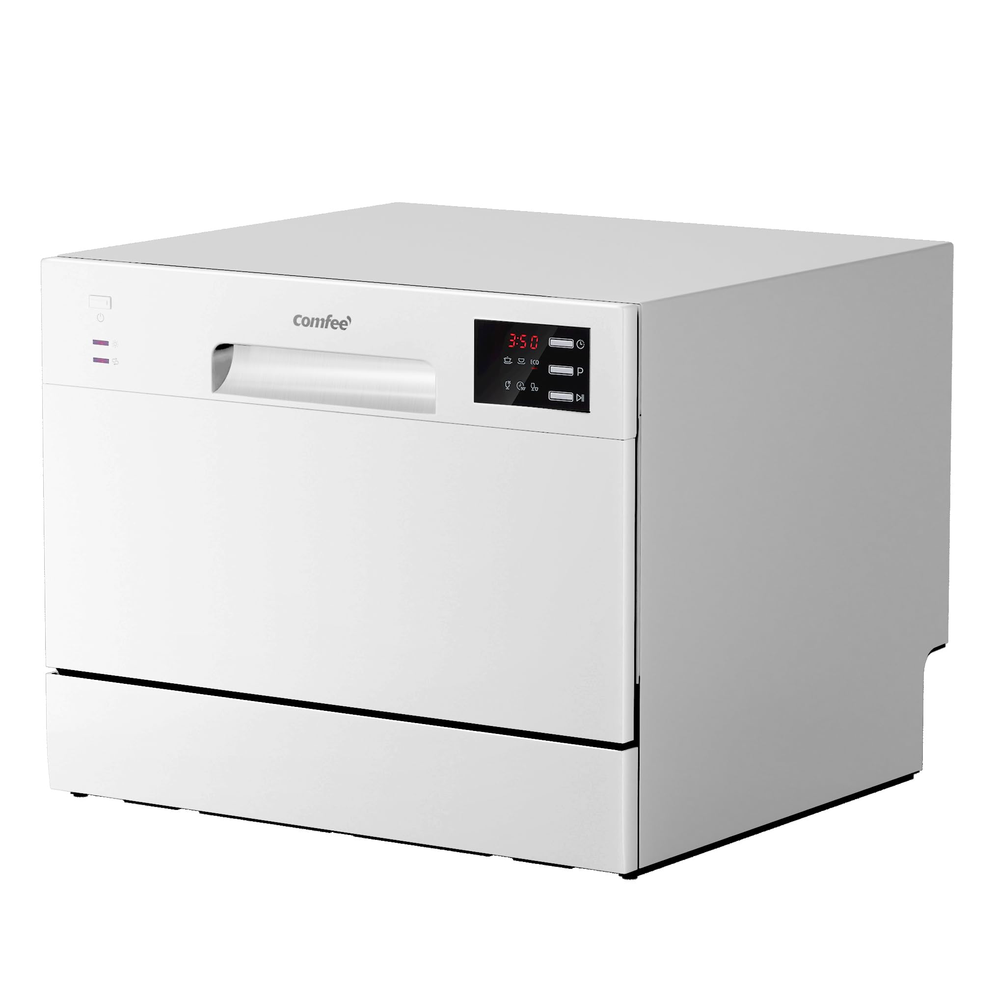 Lave-vaisselle compact TD602E-W 6 couverts 6 programmes écran LED démarrage différé 47 dB