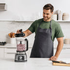 3-in-1 Mixer und Smoothie Maker mit 1200 W Motor, 700 ml Becher, 400 ml Bowl, 2,1 L Krug und 6 Automatikprogrammen