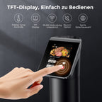 Sous Vide Garer Stick G330 mit WLAN, Präzisionskocher bis 90 °C, IPX7 wasserdicht, 1100 W, TFT-Touchdisplay und Timer