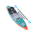 Planche SUP gonflable 330 x 76 x 15 cm avec siège kayak pagaie réglable 3 ailerons support caméra charge 150 kg