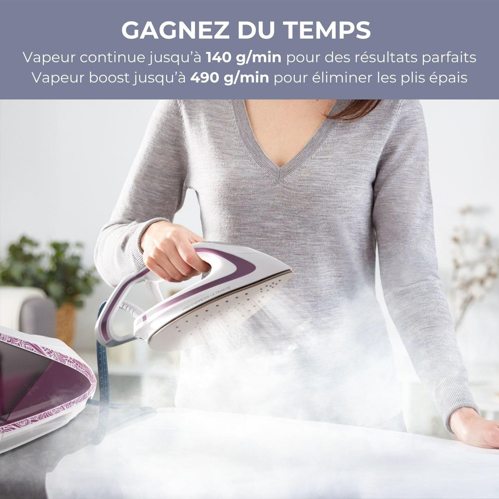 Centrale vapeur haute pression Pro Express Ultimate GV9560C0 7,3 bars débit vapeur 490 g/min