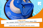 Filteranlage Comfort 75 für Pools bis 40.000 l, selbstsaugende Poolpumpe mit 7,8 m³/h Umwälzleistung, Vorfilter und Manometer