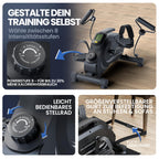 Pedaltrainer PRO Set mit Fitnessbändern, TÜV/GS geprüft, bis 210 kg, gelenkschonend