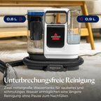 SpotClean ProHeat Advanced Teppichreiniger 1125 W mit 59 °C ProHeat-Technologie, 16.000 Pa Saugkraft und Doppelbehälter 0,9 l/0,8 l