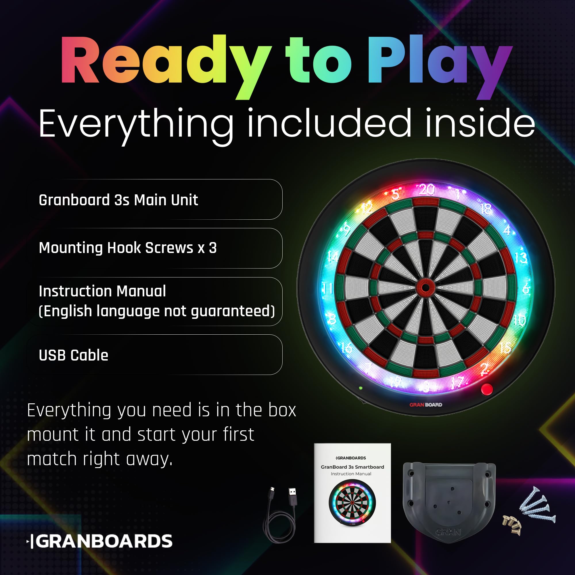 Jeu de fléchettes électronique intelligent 3s connecté Bluetooth avec application