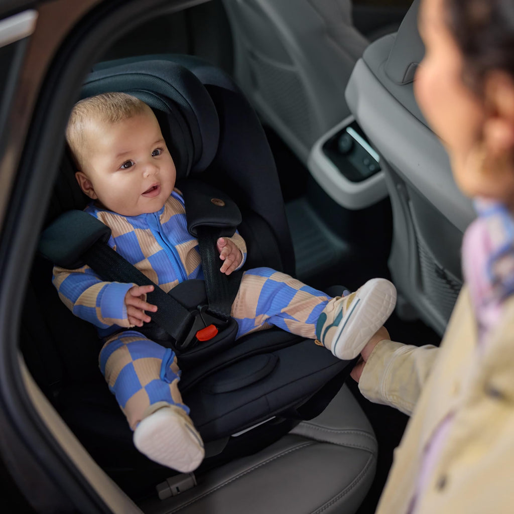 Siège auto pivotant 360 i-Size 0-12 ans 40-150 cm ISOFIX avec Top Tether 6 positions d'inclinaison et appui-tête réglable 12 positions