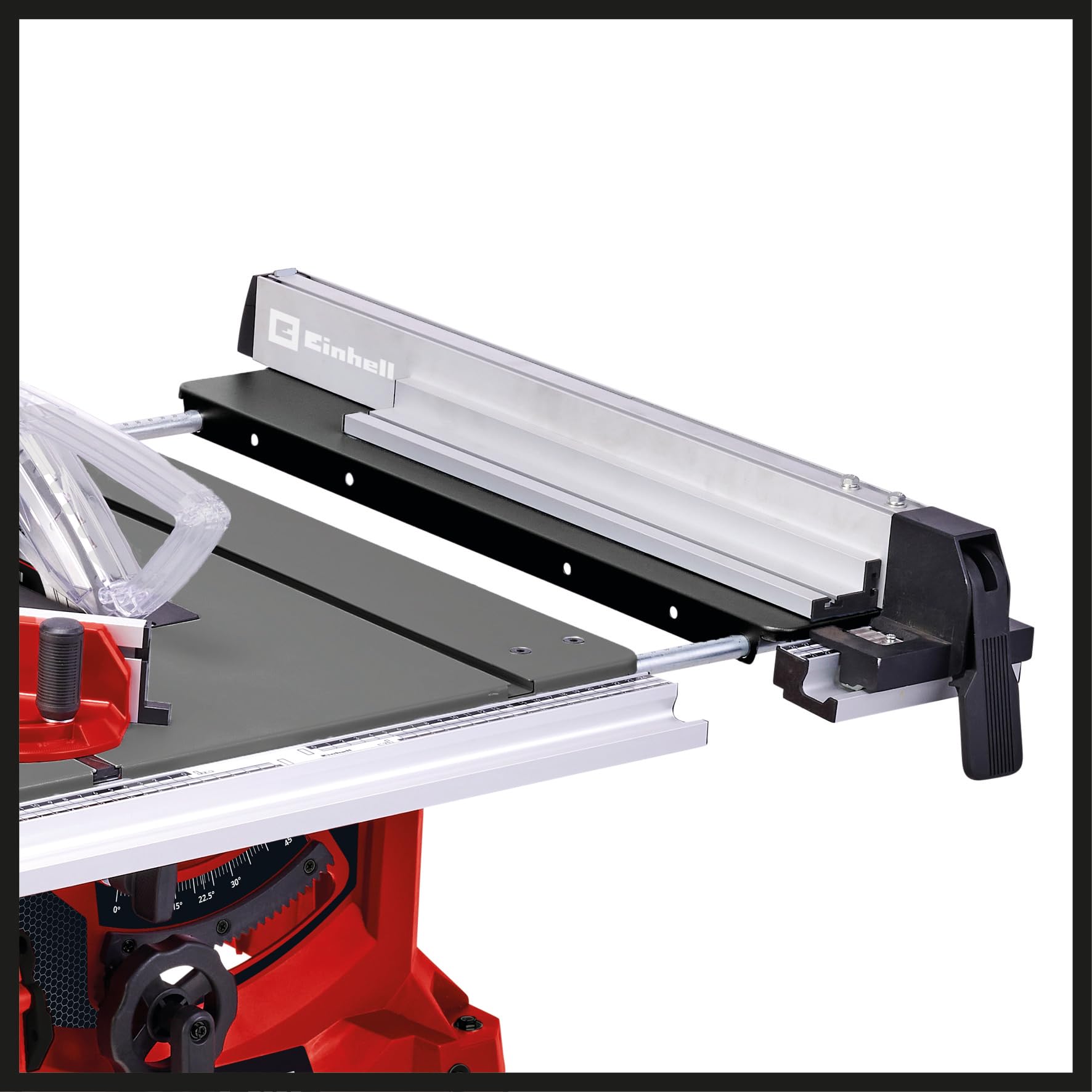 Scie circulaire sur table TC-TS 2225 U 2200 W avec lame Ø254 mm réglage hauteur 80 mm butée parallèle et coupe d'angle