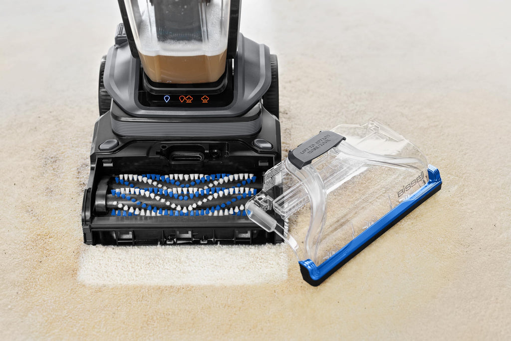 Teppichreiniger mit HydroSteam-Technologie, 1300 W, 3670N, inkl. Schlauchsystem, Tough Stain Tool und 3 Reinigungslösungen