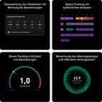 Aktivitätstracker mit 12-monatiger Mitgliedschaft, Gesundheits- und Fitness-Tracker mit Schlaftracking und personalisiertem Coaching