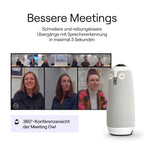 360-Grad-Videokonferenzkamera Meeting Owl 3 mit 1080p HD, Mikrofon und Lautsprecher, automatischem Sprecherfokus und Rauschunterdrückung