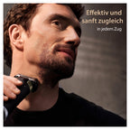 Elektrorasierer Series 9 Pro+ 9517s für Herren mit ProTrimmer, 60 Min Akkulaufzeit, für Nass- und Trockenrasur, inkl. Reiseetui und Reinigungsbürste