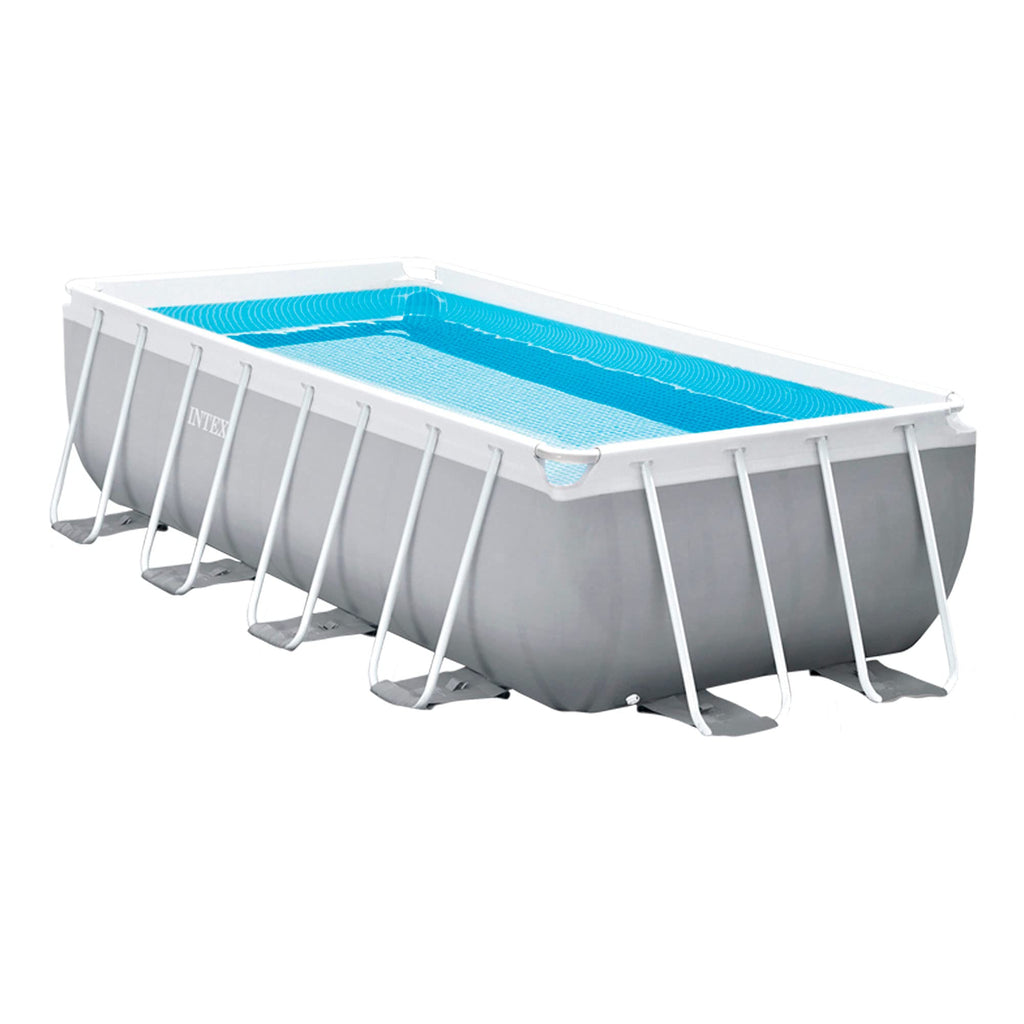 Piscine tubulaire rectangulaire Prism Frame 4,88 x 2,44 x 1,07 m avec épurateur 3,8 m³/h et échelle