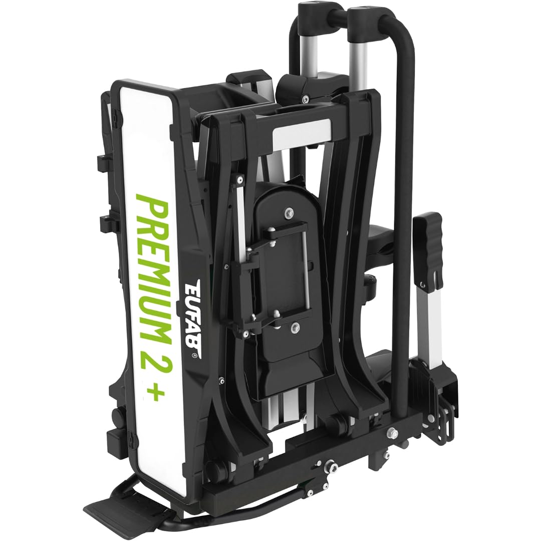 Porte-vélos arrière 11523 Premium II Plus pour attelage de remorque 2 vélos charge maximale 60 kg