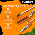 Benzin Motorsense 5in1 Multitool 52 ccm 3 PS mit Heckenschere, Hochentaster, Doppelfadenkopf und 3-Zahn-Messer